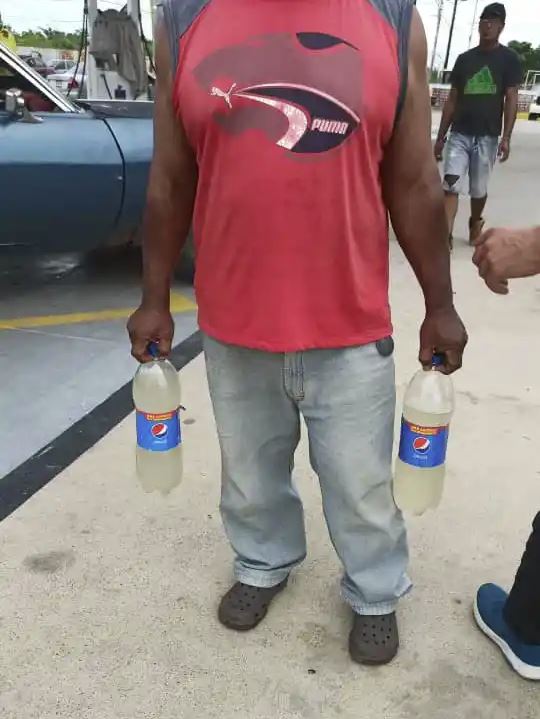 Denuncia gasolina