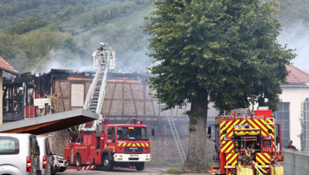 Incendio albergue