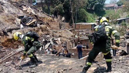 Incendio en Colombia