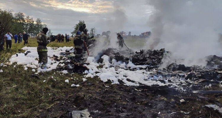 Encontraron las cajas negras del avión donde viajaba Prigozhin 1 Lider de Wagner