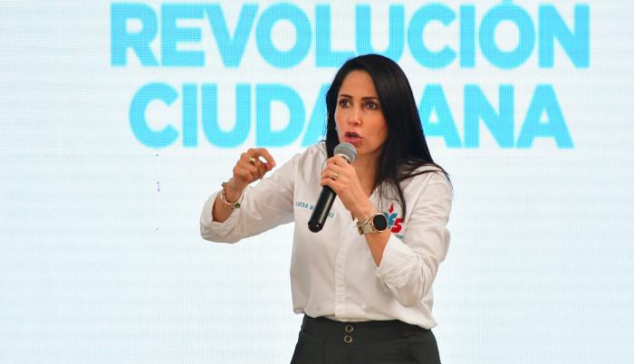 Luisa Gonzalez Cadindidata Ecuador