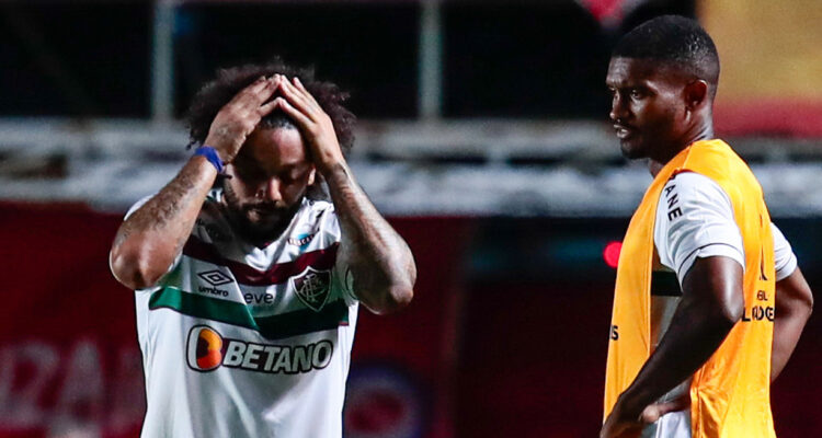 Marcelo, devastado tras lesionar gravemente a un rival en Copa Libertadores (+Video) 1 Marcelo