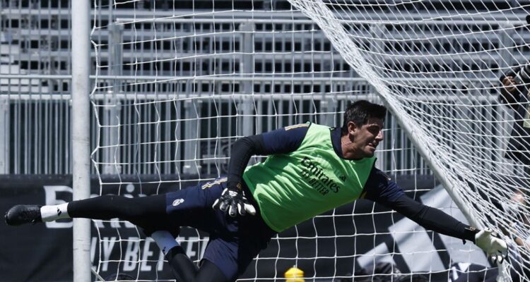 Courtois se rompe un ligamento de rodilla y peligra su temporada 1 Real