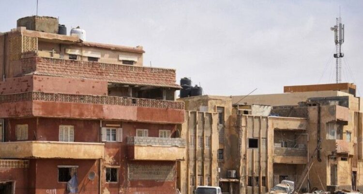 Inundaciones en Libia