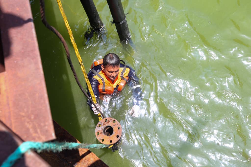 Reemplazaron 3 mil 406 tuberías convencionales para minimizar filtraciones de hidrocarburos en el Lago de Maracaibo 5 WhatsApp Image 2023 09 14 at 6.08.17 PM