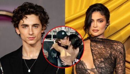 principal timothee chalamet novia actor estadounidense y kylie jenner confirman relacion beso concierto beyonce