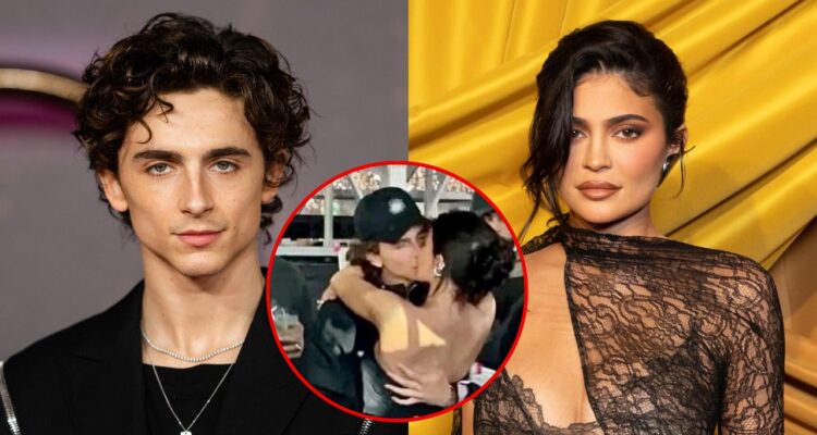 principal timothee chalamet novia actor estadounidense y kylie jenner confirman relacion beso concierto beyonce