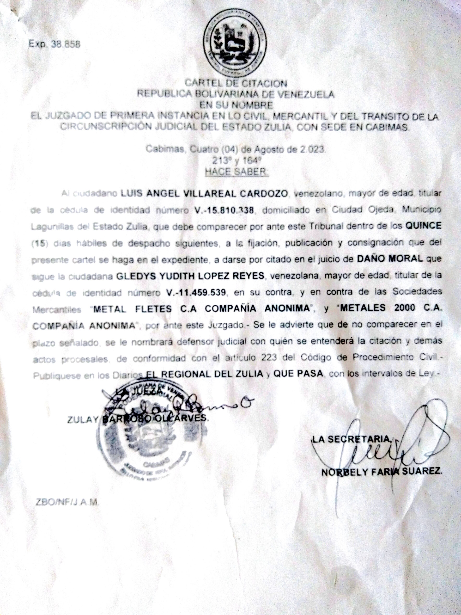 2023 10 30 Aviso Legal Gledys Lopez scaled