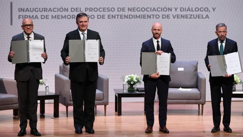 Oposición y gobierno nacional firmaron dos acuerdos en Barbados 5 Acuerdos oposicion gobierno