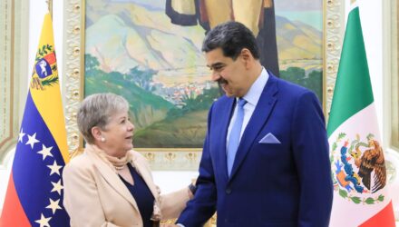 Canciller de Mexico Maduro