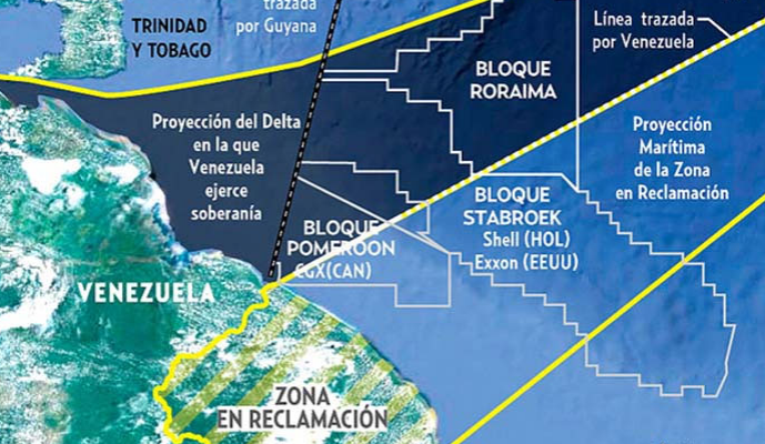 Venezuela pide a petroleras autorizadas por Guyana no operar en aguas en disputa: Sus permisos son nulos en nuestro territorio en reclamación 1 Captura de pantalla 2023 10 28 a las 9.28.21