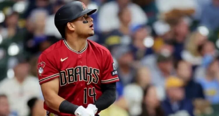 Tres venezolanos participarán en la Serie Mundial 1 El careta Gabriel Moreno foto MLB
