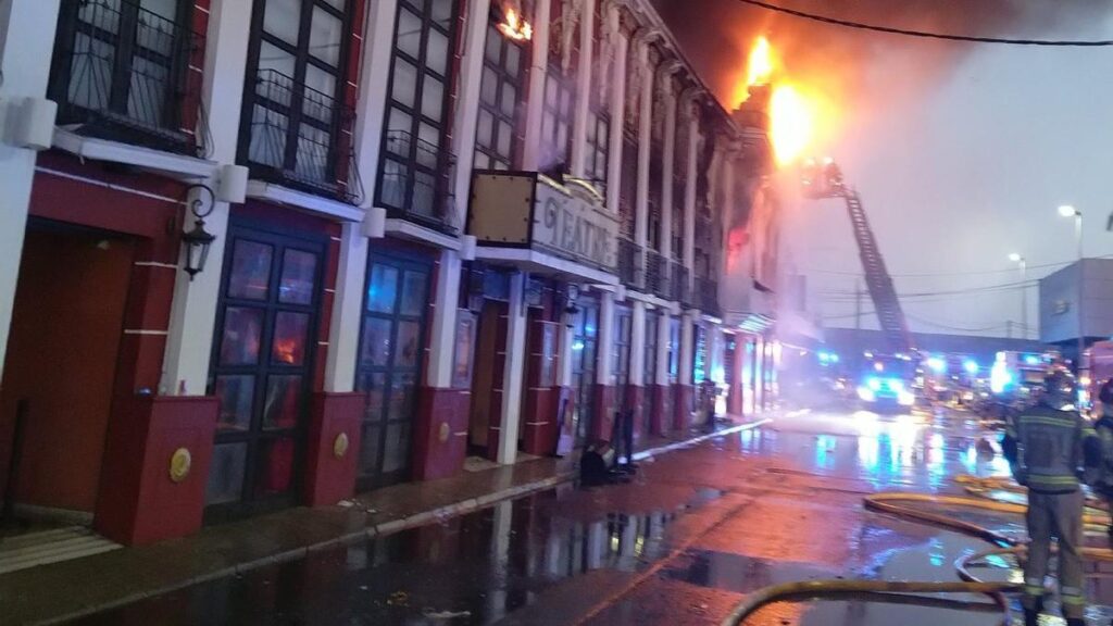 Incendio en Murcia