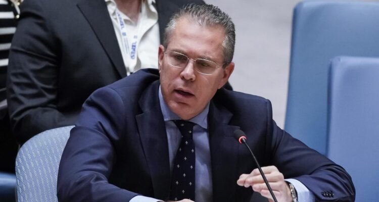 Israel bloqueó los visados a miembros de la ONU tras acusar a su secretario general de justificar a Hamás 1 Israelembajador