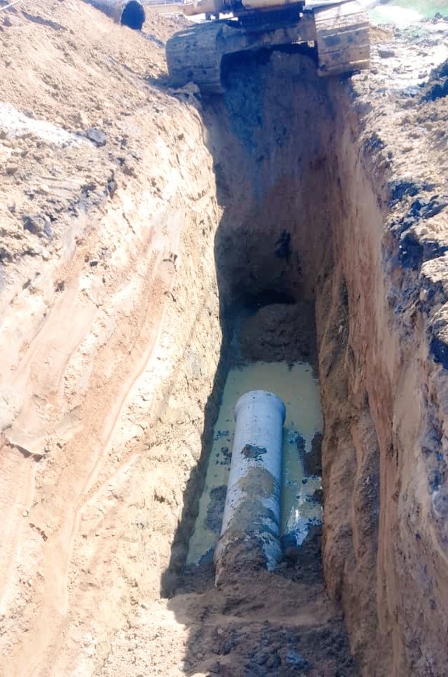 Hidrolago | Instalación de tubería de concreto de 21" optimiza Sistema de Recolección en Idelfonso Vásquez 2 Hidrolago