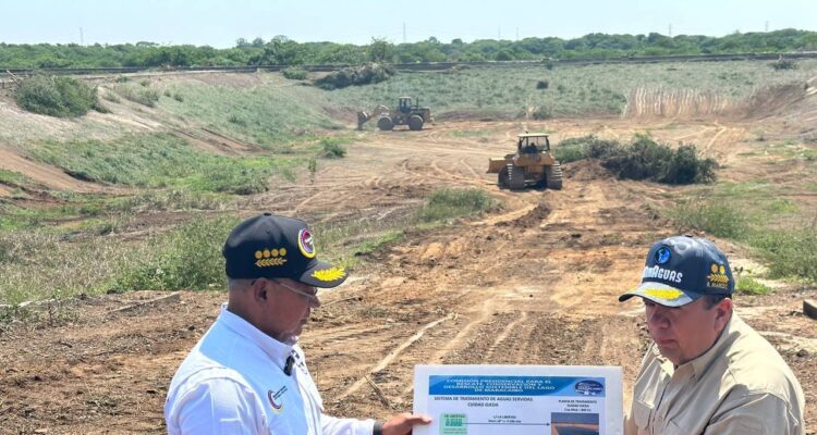 Comisión Presidencial para el Rescate, Conservación y Desarrollo Sostenible del Lago de Maracaibo realizó inspección a la Planta de Tratamiento de Aguas Servidas Ciudad Ojeda 1 PHOTO 2023 09 14 17 08