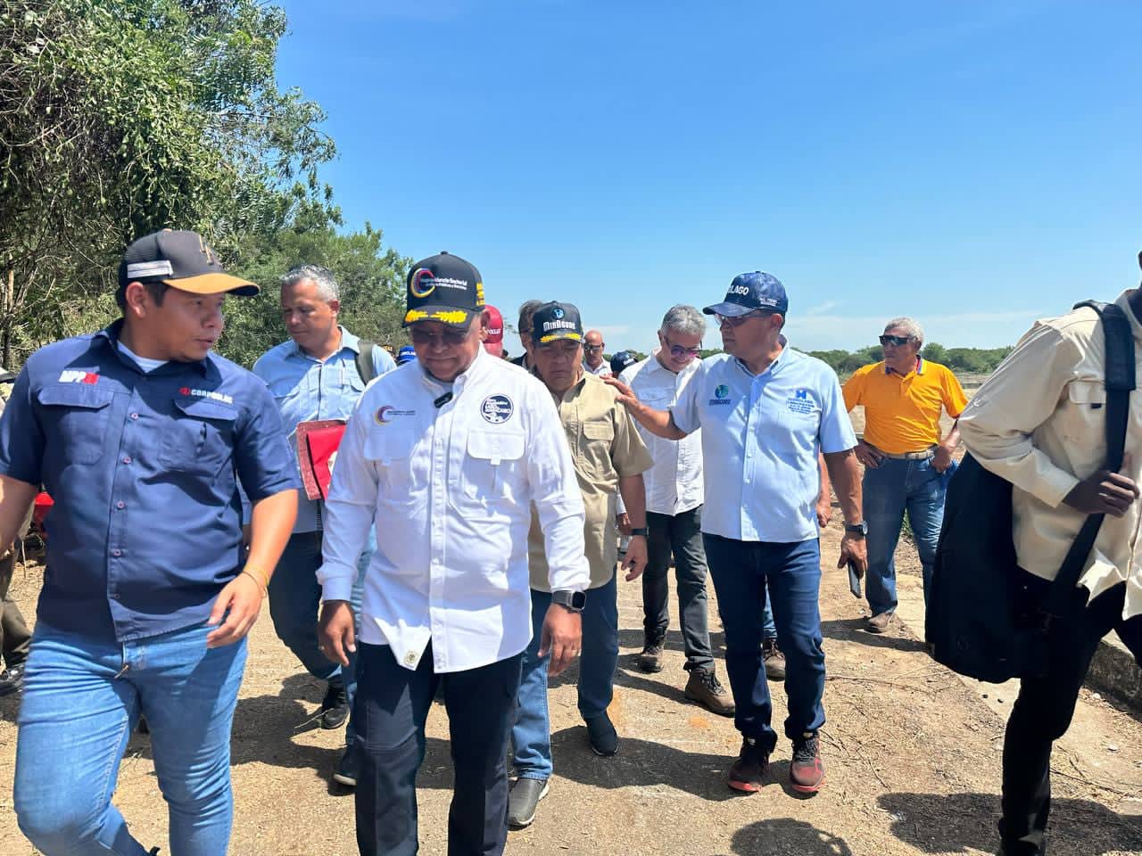 Comisión Presidencial para el Rescate, Conservación y Desarrollo Sostenible del Lago de Maracaibo realizó inspección a la Planta de Tratamiento de Aguas Servidas Ciudad Ojeda 3 PHOTO 2023 09 14 17 08 40
