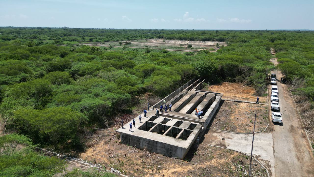 Comisión Presidencial para el Rescate, Conservación y Desarrollo Sostenible del Lago de Maracaibo realizó inspección a la Planta de Tratamiento de Aguas Servidas Ciudad Ojeda 2 PHOTO 2023 09 14 17 08 42