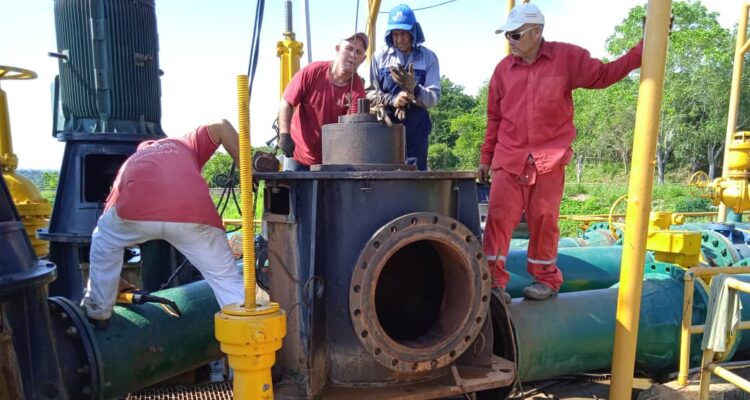 Reparación de motor en Burro Negro beneficia 800 mil habitantes de Lagunillas, Simón Bolívar, Cabimas y Sta Rita 1 PHOTO 2023 09 18 11 18