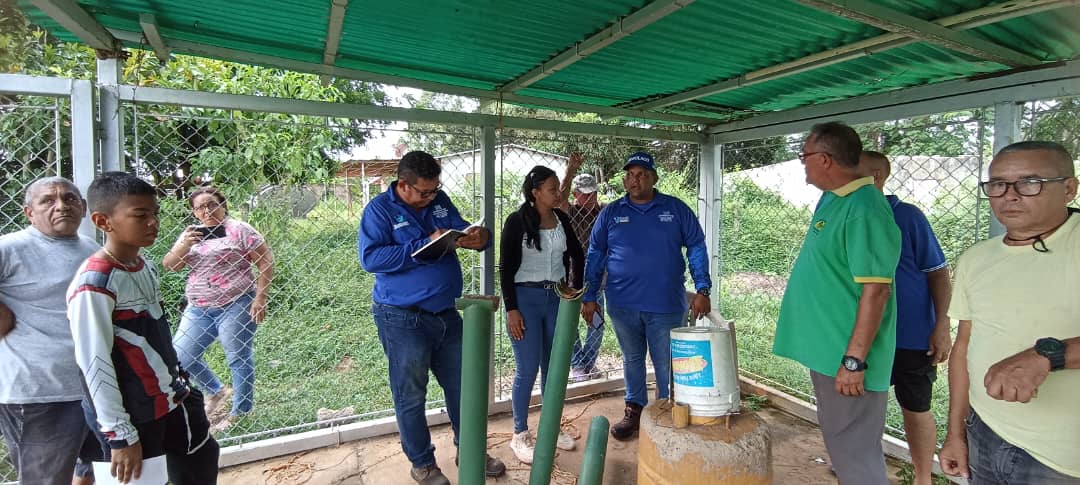 Hidrolago rehabilitará pozos comunitarios en Arístides Calvani de Cabimas 4 PHOTO 2023 09 24