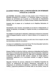 Oposición y gobierno nacional firmaron dos acuerdos en Barbados 2 WhatsApp Image 2023 10 17 at 8.07.06 PM
