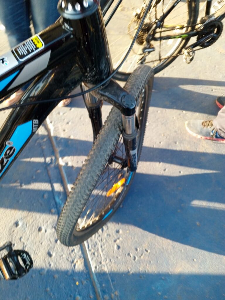 Una mujer fue arrollada por un motorizado de la Guardia Nacional en la Limpia 2 WhatsApp Image 2023 10 19 at 2.56.17 PM