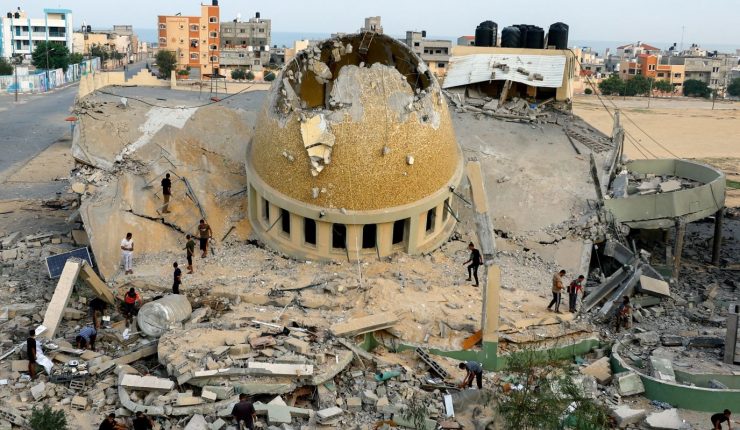 Israel mantiene los bombardeos sobre una Gaza golpeada por el bloqueo total 2 conflicto israel hamas gaza central electrica 740x430 1