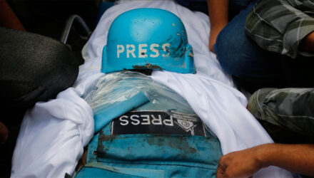 periodistas muerrtos israel