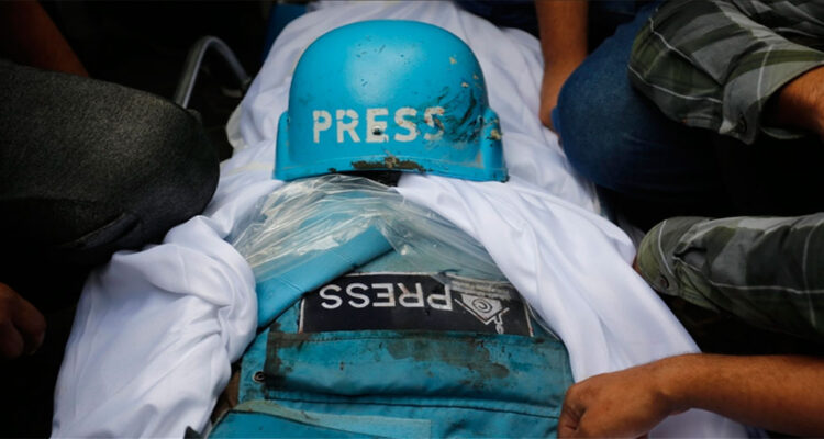 La semana más mortífera para los periodistas con 9 bajas en Israel y Gaza, dijo la Unesco 1 periodistas muerrtos israel