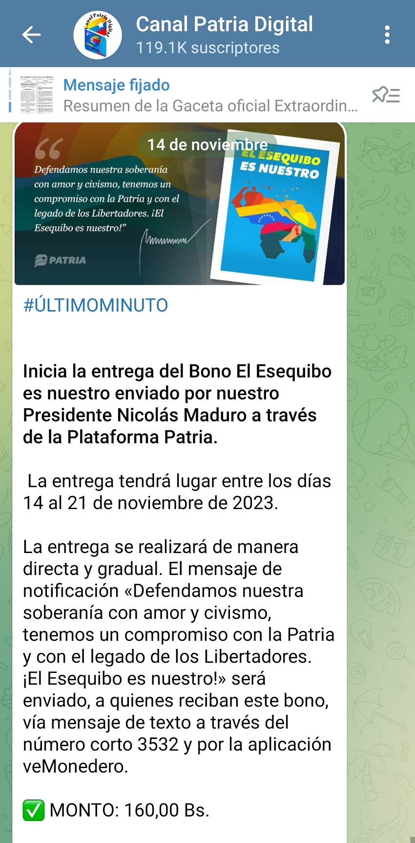 BonoElEsequiboEsNuestroNoviembre2023