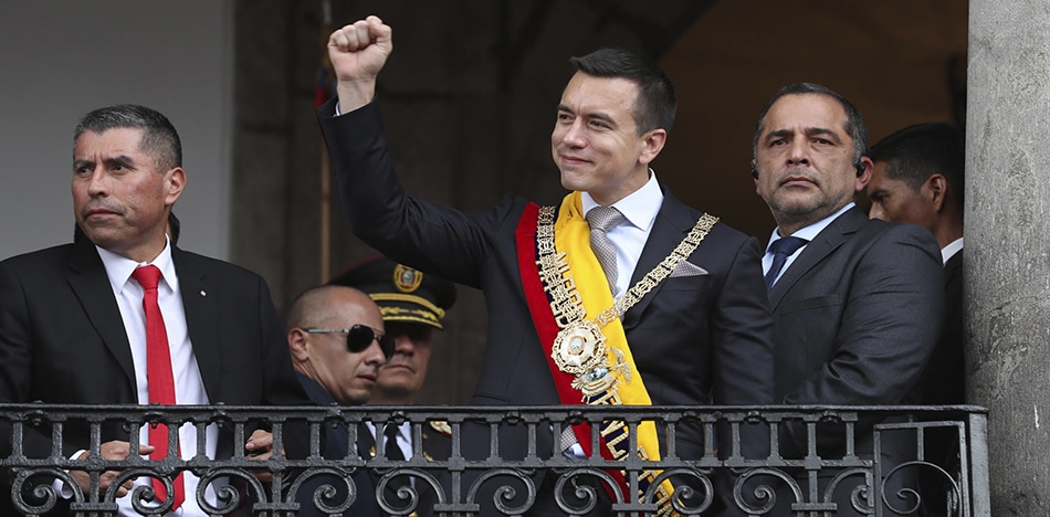 DANIEL NOBOA PRESIDENTE EFE