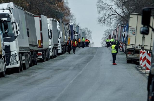 Frontera bloqueada Ucrania