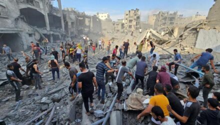 nuevo ataque de israel a campo de refugiados en gaza 136605