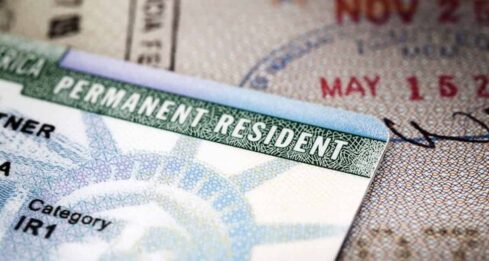 FOTO GREEN CARD EEUU