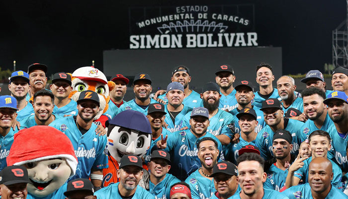 Ganadores de la 52 edicion del choque Foto LVBP