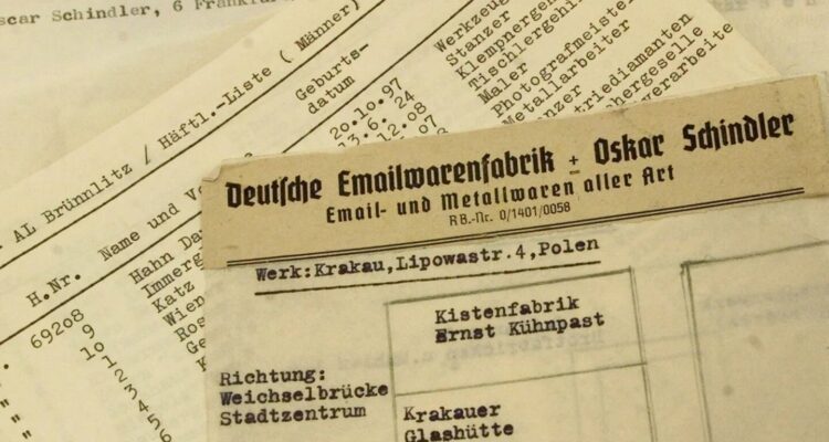 La verdadera lista de Schindler vuelve a estar a la venta tras una rebaja de precio 1 Lista