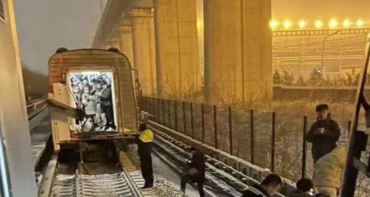 Accidente en un metro dejó 102 heridos en China 1 Metro5