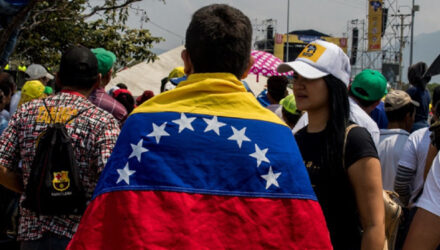 Migrantes venezolanos Guyana