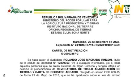 XqQU4kjY CARTEL DE NOTIFICACION LA INMACULADA