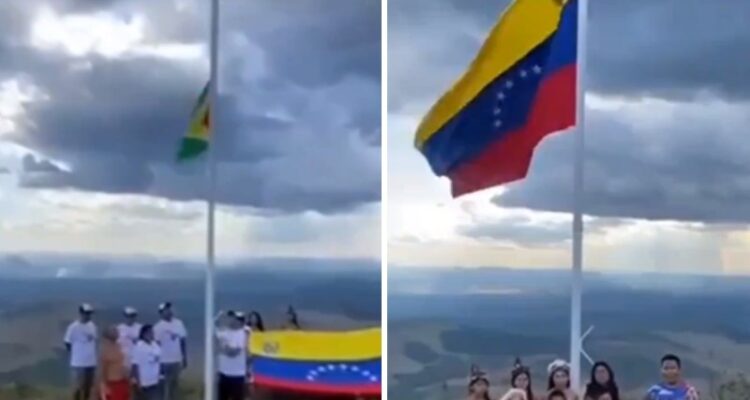 indigenas bandera venezuela guyana