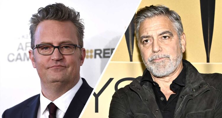 George Clooney sobre Matthew Perry: «Friends no le trajo alegría, felicidad ni paz» 1 matthew perry y george clooney 105536