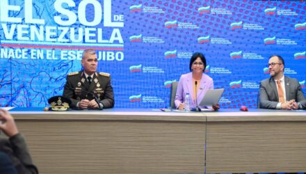 vicepresidenta delcy rodriguez la cij desecho la solicitud de guyana en pedir suspension del refere 138619
