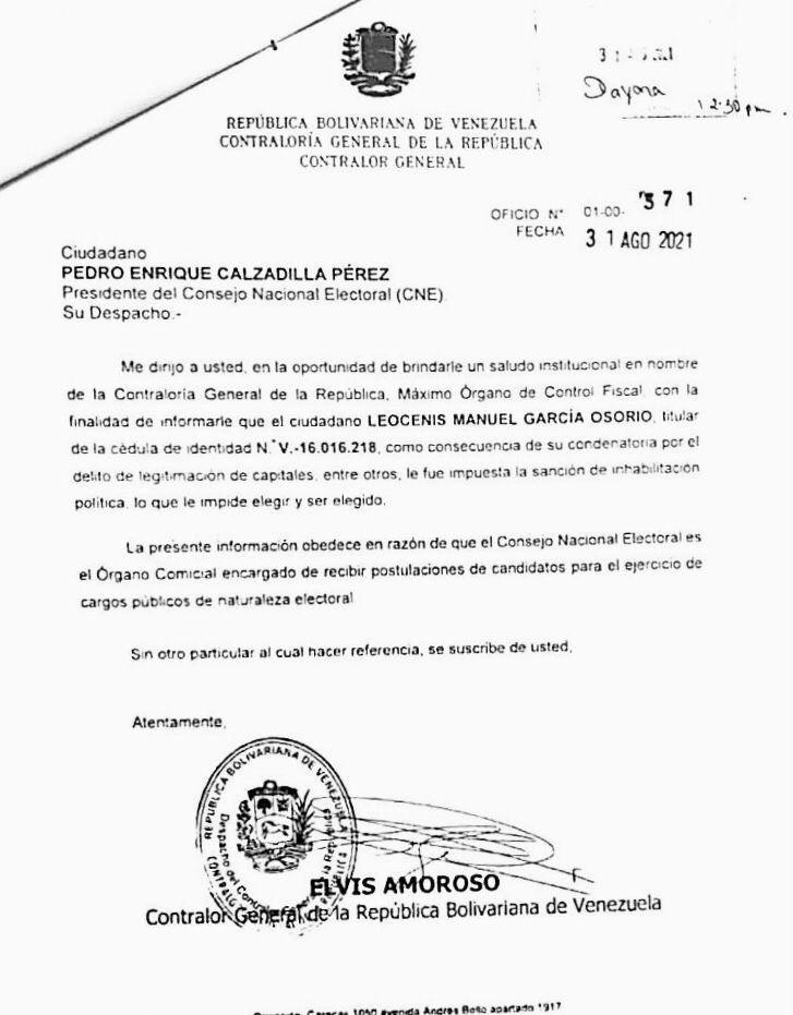 #Comunicado | Prociudadadanos espera que el TSJ subsane la inhabilitación de hecho de Leocenis García ante el CNE 2 vqjtRgH2 PHOTO 2023 12 18 07 56 56