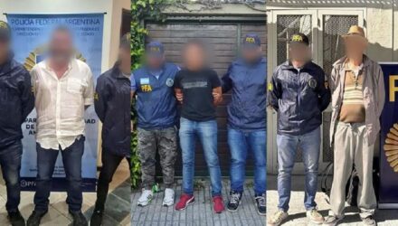 Detenidos en Argentina
