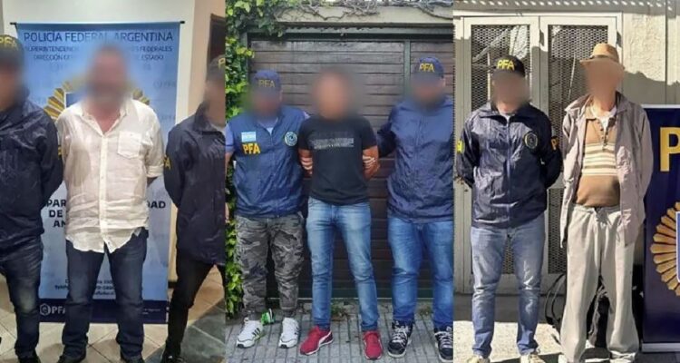 Posible célula terrorista en Argentina: detenidos tres hombres con pasaportes falsos de Venezuela y Colombia 1 Detenidos en Argentina