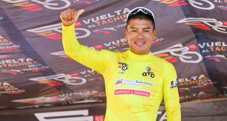 Jonathan Caicedo (Petrolike), primer ecuatoriano campeón de la Vuelta Táchira en Bicicleta 1 Jonathan Caicedo 1 1