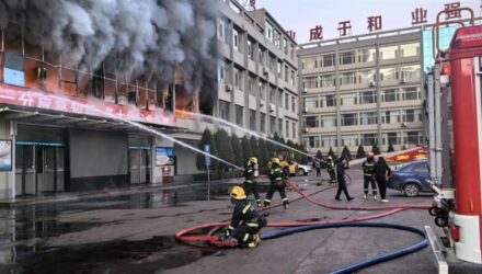 al menos 25 fallecidos por un incendio en un edificio al este de china 141465