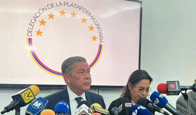 Acuerdo de Barbados | Plataforma Unitaria entregó propuesta a la AN 1 Acuerdo de Barbados