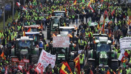 Tractores en Madrid