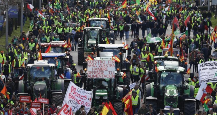 Tractores en Madrid
